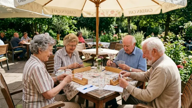 Firefly_Gemini Foto- Senioren spiele Rummy unter einem Sonnenschirm 684886 (Foto: Elisabeth Härter) Firefly_Gemini Foto- Senioren spiele Rummy unter einem Sonnenschirm 684886 (Foto: Elisabeth Härter)