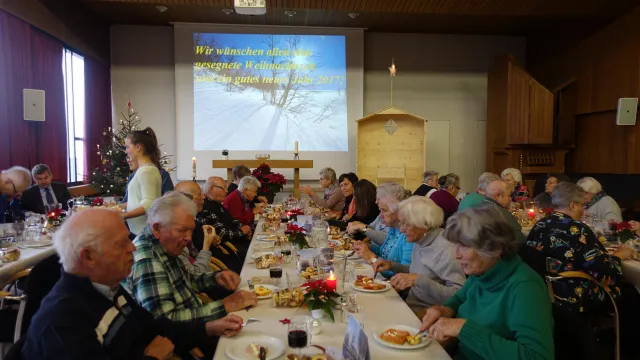 Seniorenweihnacht (Foto: Doris K&uuml;min)