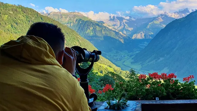 Gufelstock Fernrohr (Foto: Karin Wälli) Gufelstock Fernrohr (Foto: Karin Wälli)